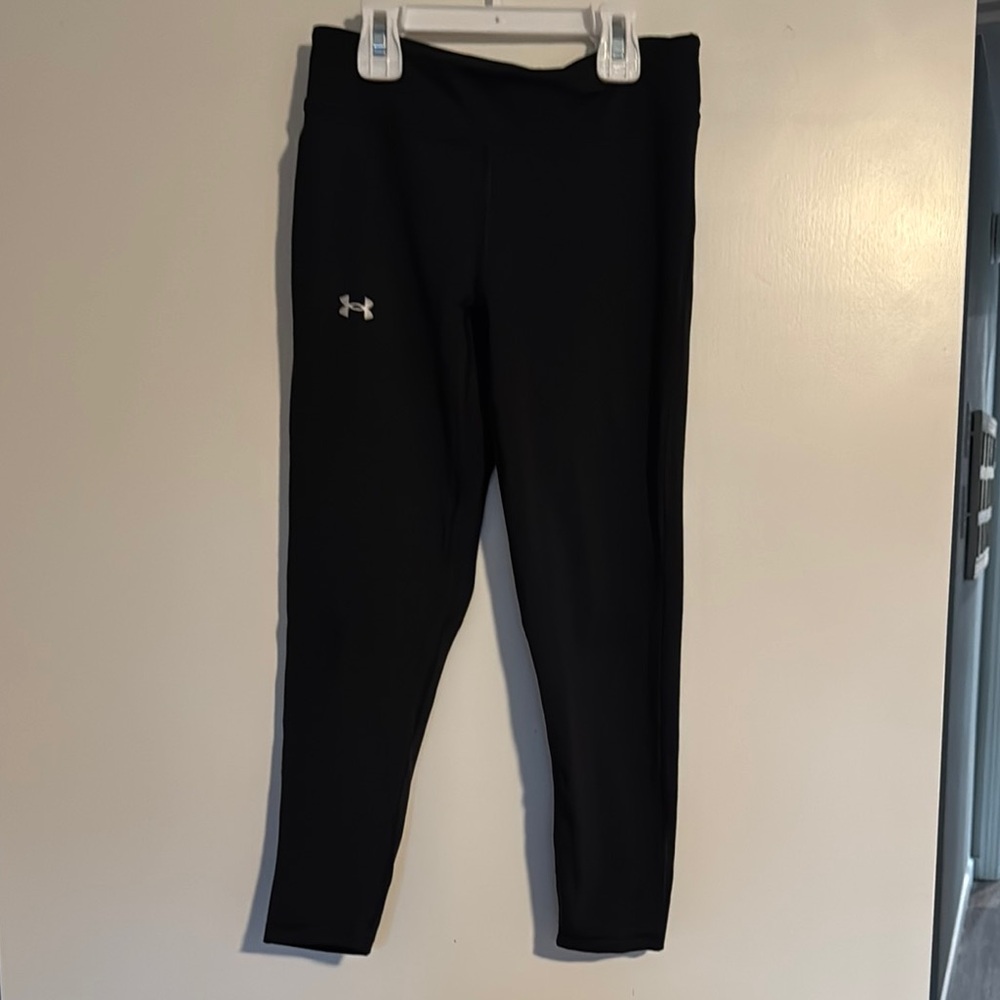 Under Armour Girls Black Leggings
